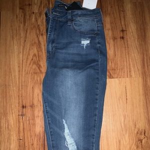 Medium blue wash skinny Fashionnova Jeans